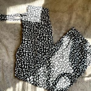 Animal print pants